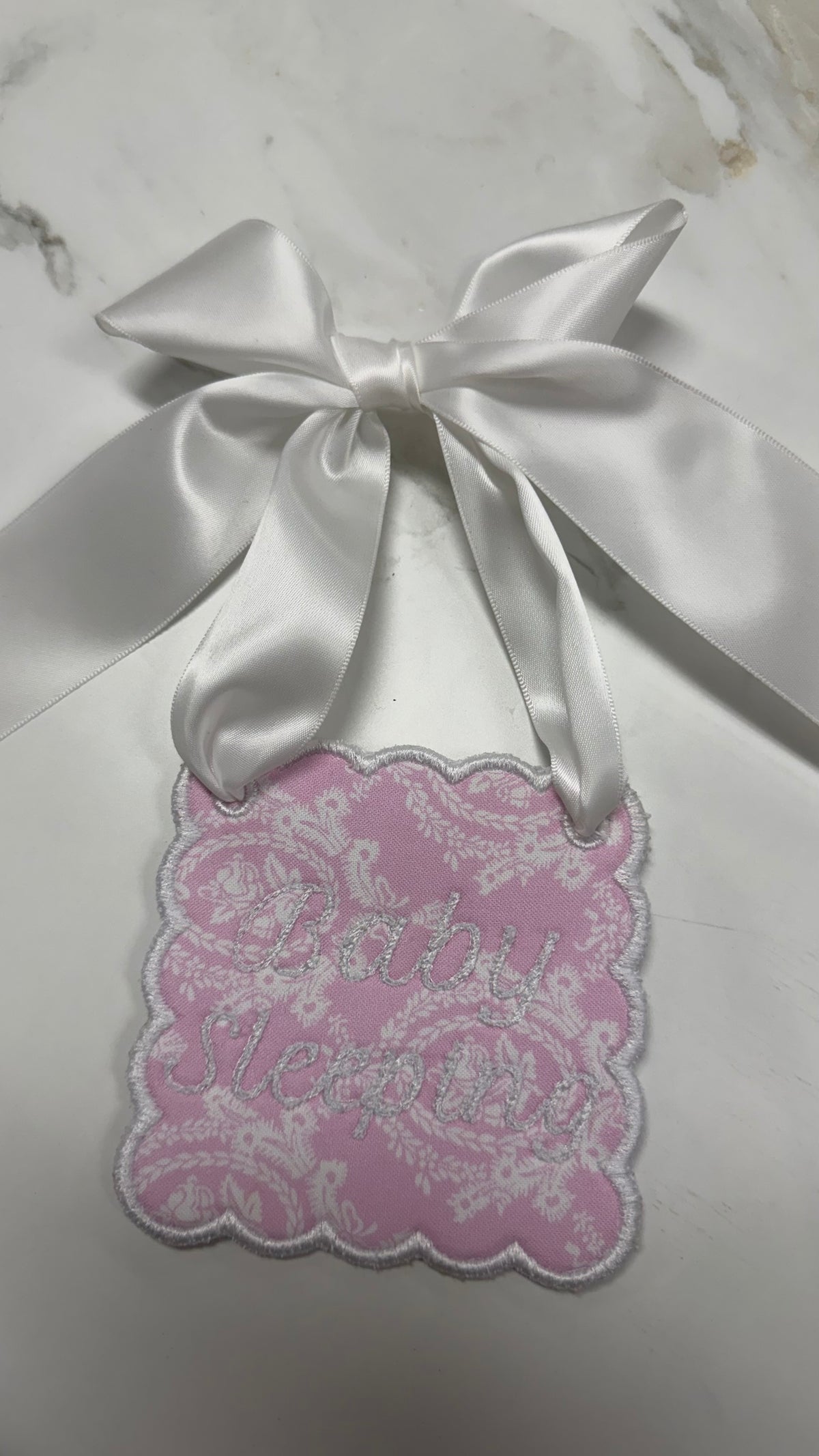 Sleeping Baby Door Hanger