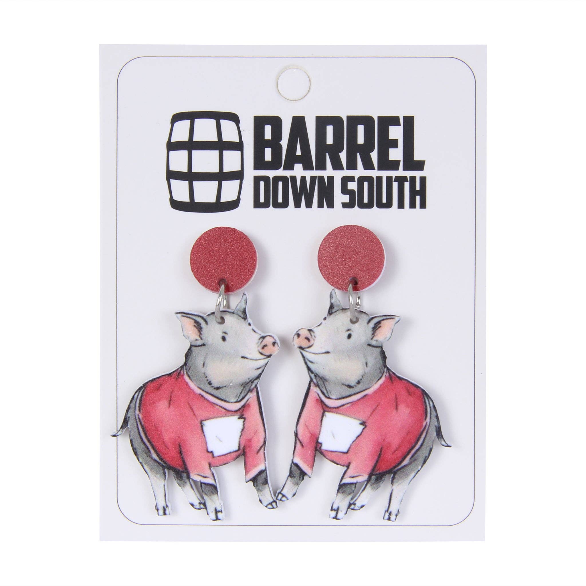 Wild Hog Acrylic Earrings